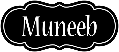 Muneeb welcome logo