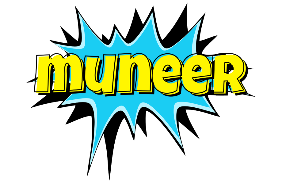 Muneer amazing logo