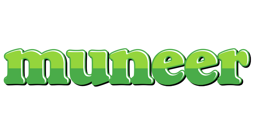 Muneer apple logo