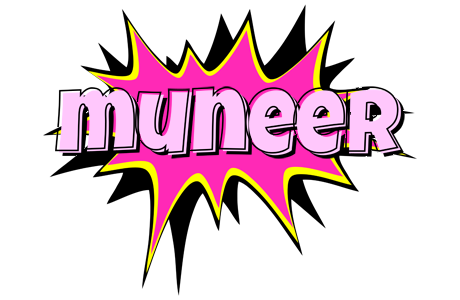 Muneer badabing logo