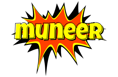 Muneer bazinga logo