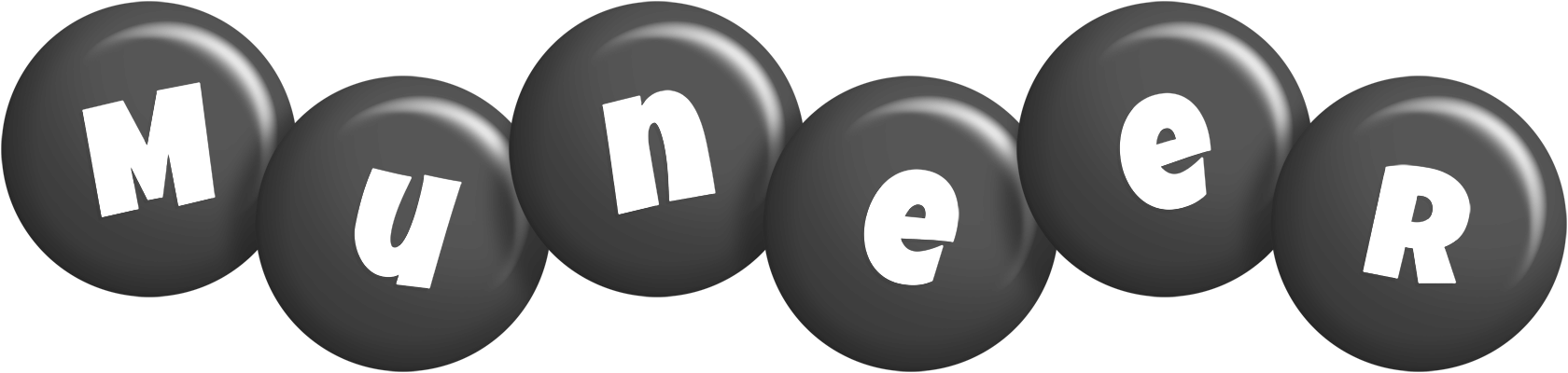 Muneer candy-black logo