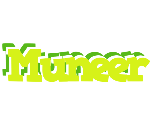 Muneer citrus logo