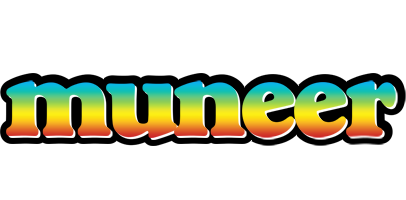 Muneer color logo