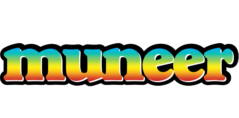 Muneer color logo