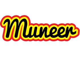 Muneer flaming logo