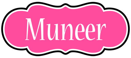 Muneer invitation logo