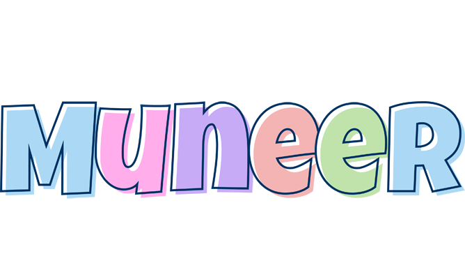 Muneer pastel logo