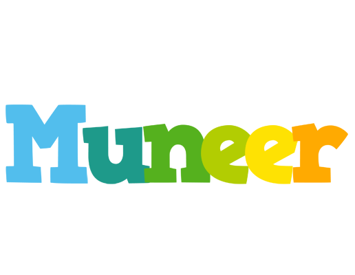 Muneer rainbows logo