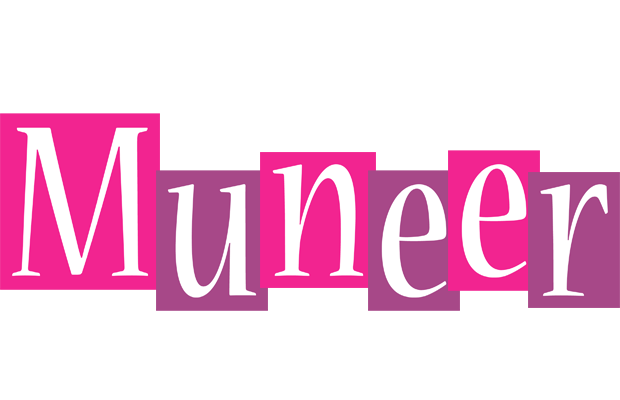 Muneer whine logo