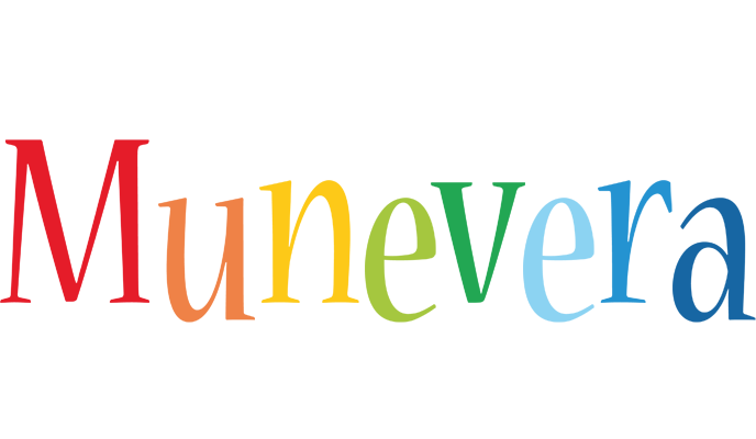 Munevera birthday logo