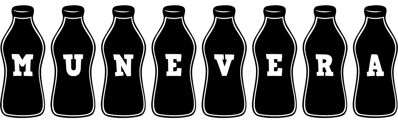 Munevera bottle logo