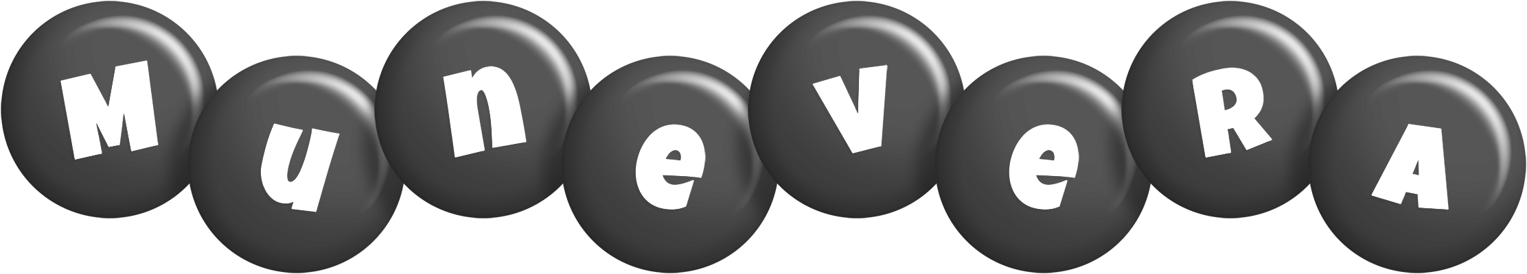 Munevera candy-black logo