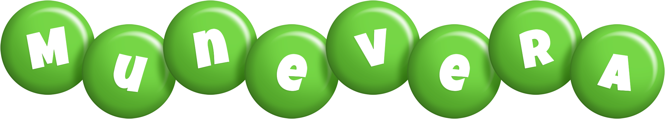 Munevera candy-green logo
