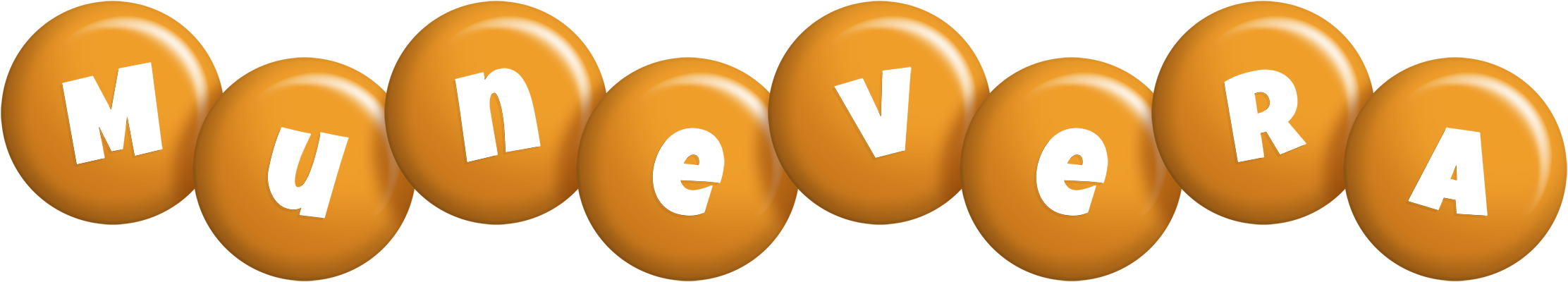 Munevera candy-orange logo