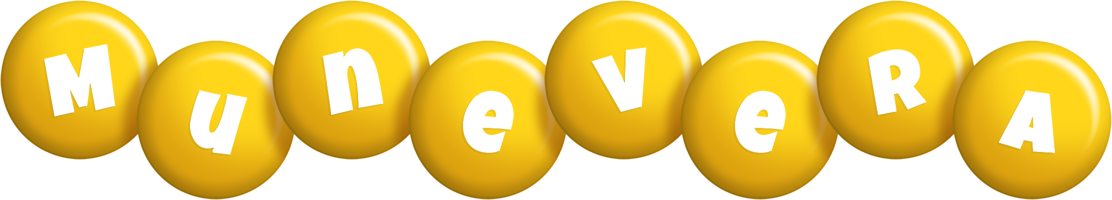 Munevera candy-yellow logo