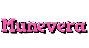 Munevera girlish logo