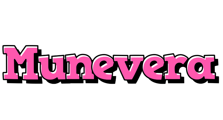Munevera girlish logo