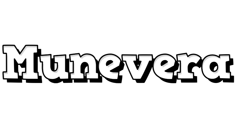 Munevera snowing logo