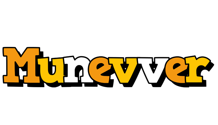 Munevver cartoon logo