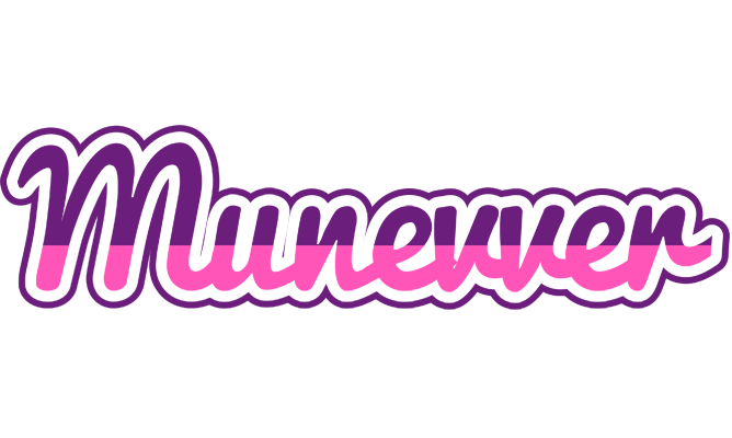 Munevver cheerful logo