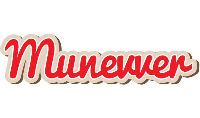 Munevver chocolate logo