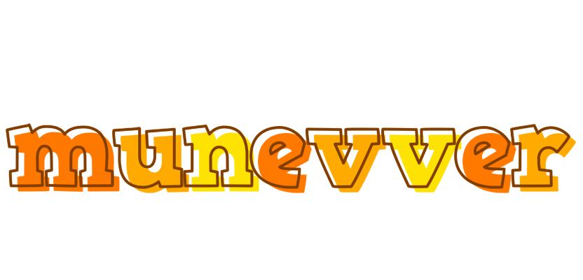 Munevver desert logo