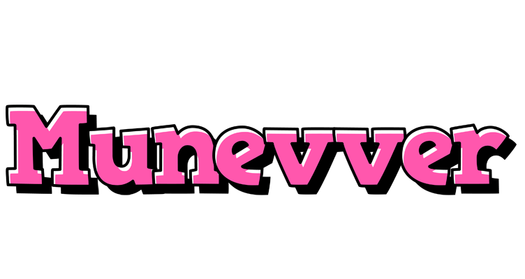 Munevver girlish logo