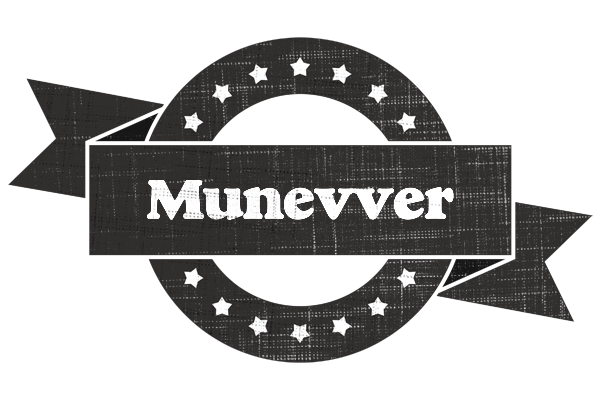 Munevver grunge logo