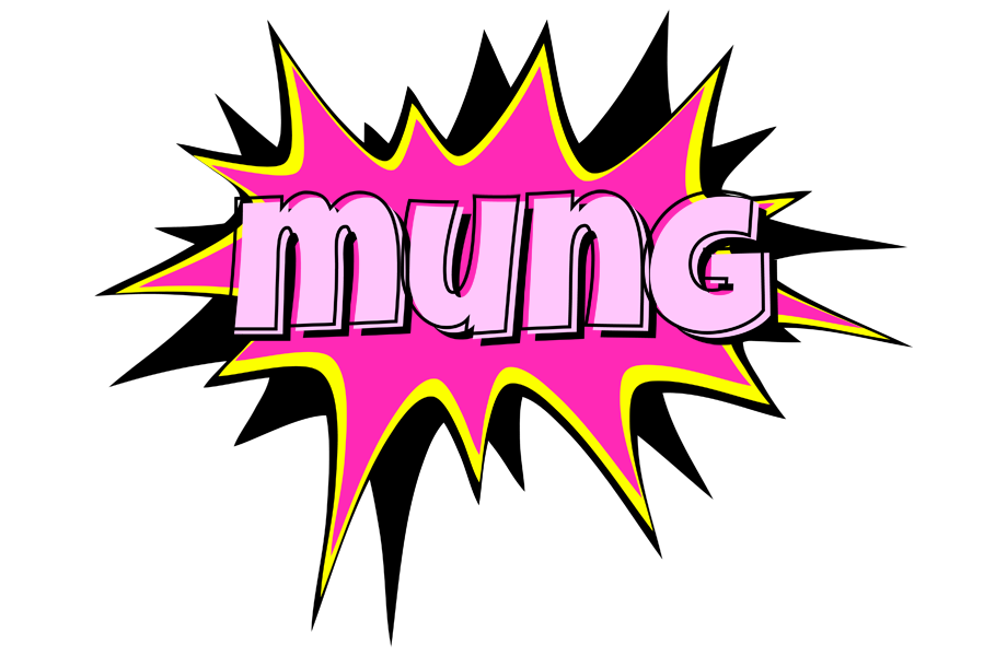 Mung badabing logo