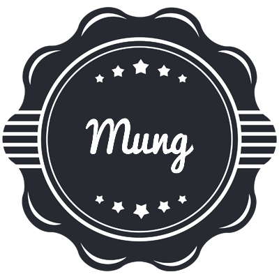 Mung badge logo