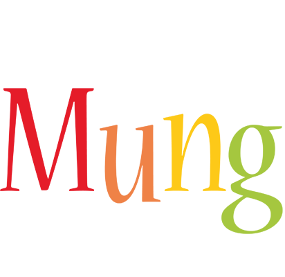 Mung birthday logo