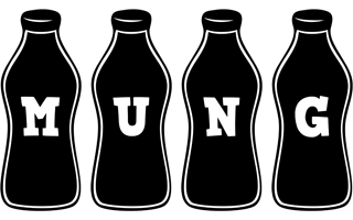 Mung bottle logo