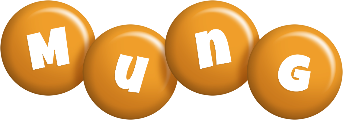 Mung candy-orange logo