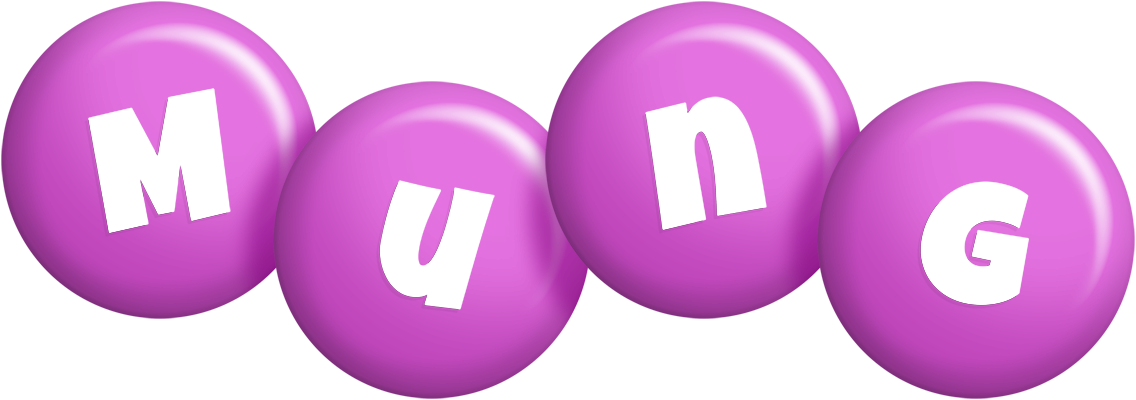 Mung candy-purple logo