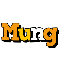 Mung cartoon logo