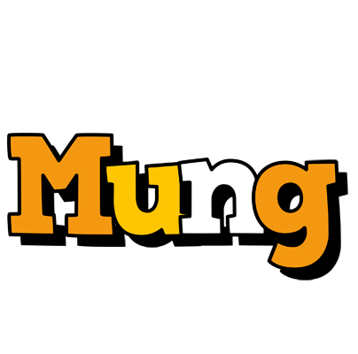 Mung cartoon logo