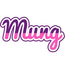 Mung cheerful logo