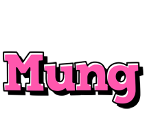 Mung girlish logo