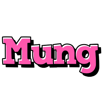 Mung girlish logo