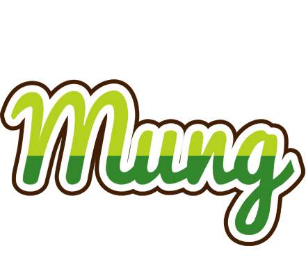 Mung golfing logo