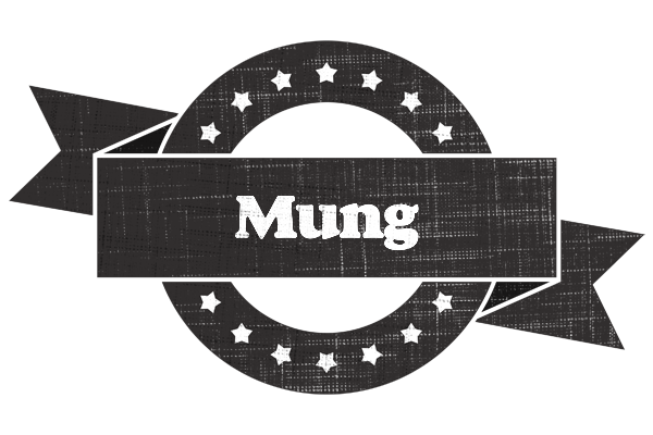 Mung grunge logo