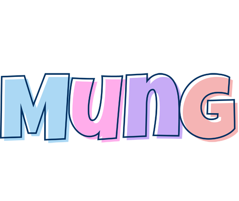 Mung pastel logo