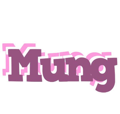 Mung relaxing logo