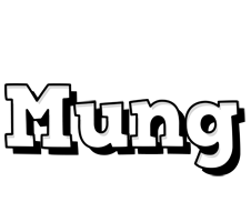 Mung snowing logo