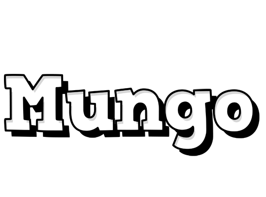 Mungo snowing logo