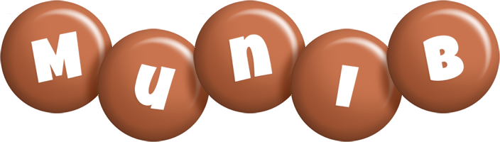 Munib candy-brown logo