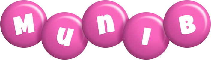 Munib candy-pink logo