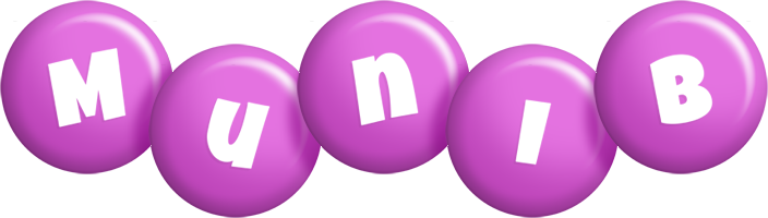Munib candy-purple logo