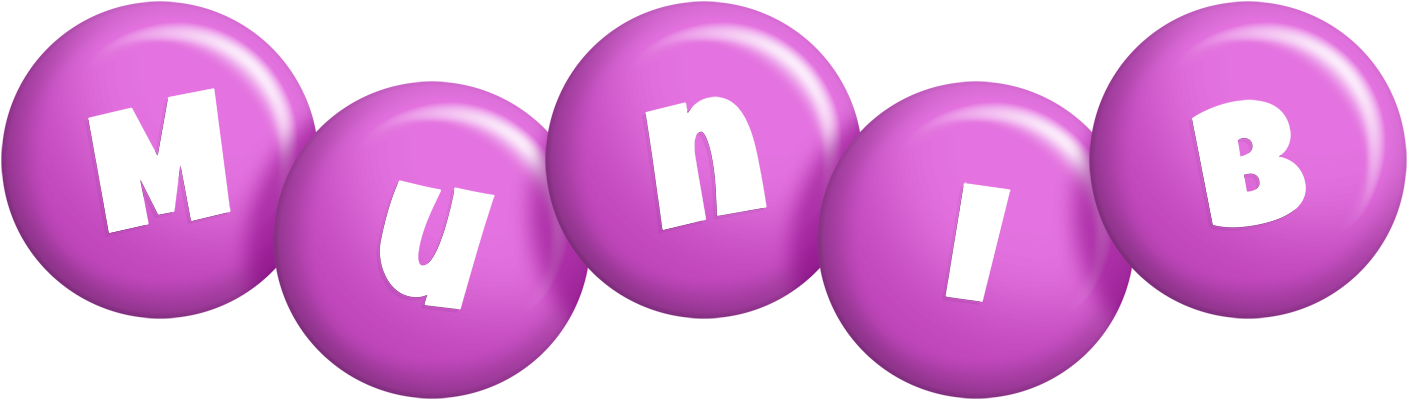 Munib candy-purple logo